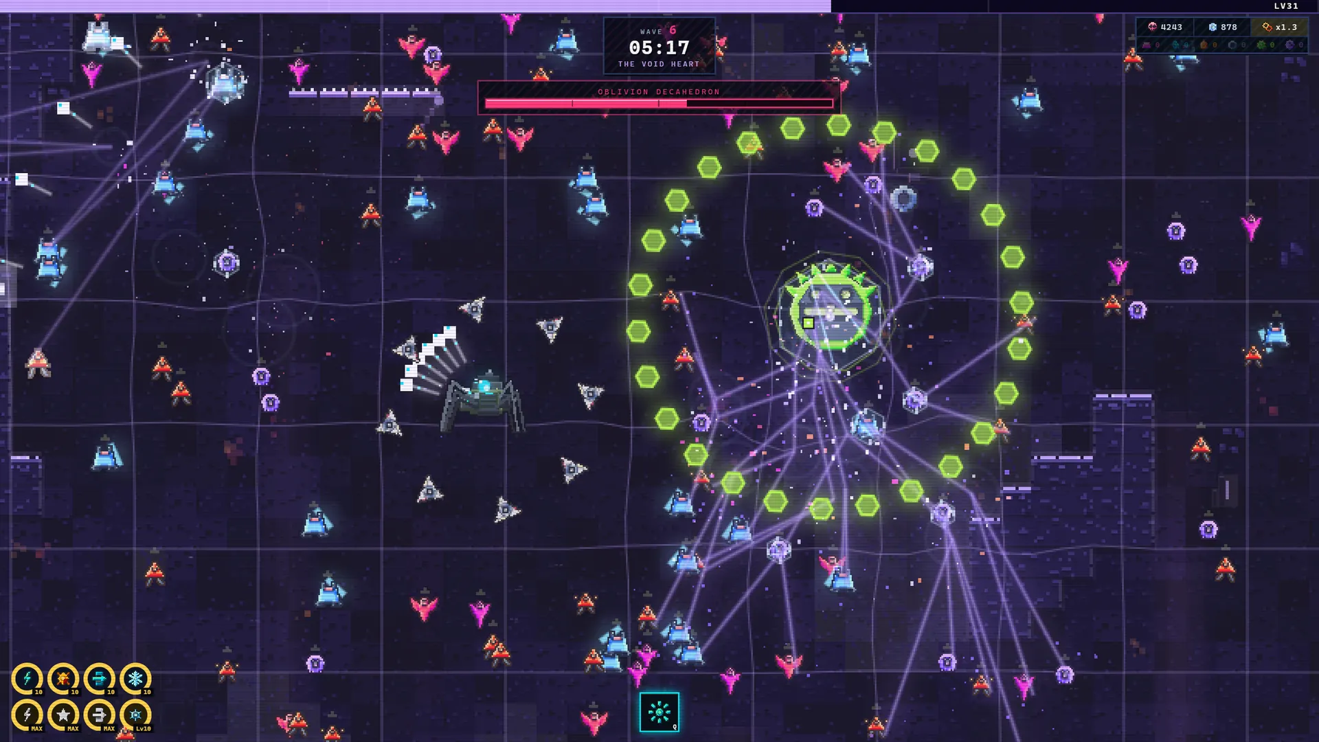 Boss fight: Oblivion Decahedron